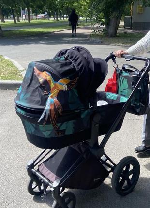 Люлька cybex priam birds of paradise (без шасси)