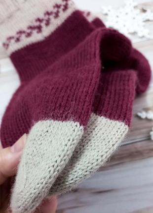 Вязаные носки