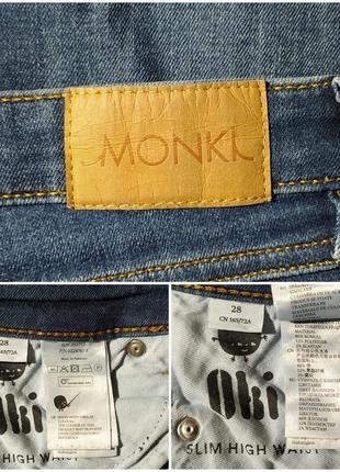 Monki skinny оригинал джинсы 👖🌺 джинси штаны как mango zara3 фото