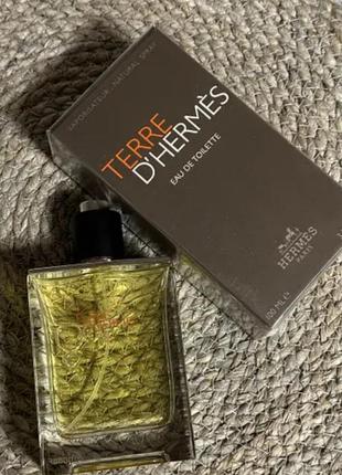 Чоловічі парфуми hermes terre d`hermes 100 ml оригінал