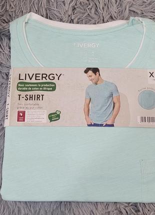 Футболка мужская livergy с карманом