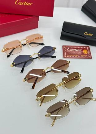 Женские солнцезащитные очки cartier