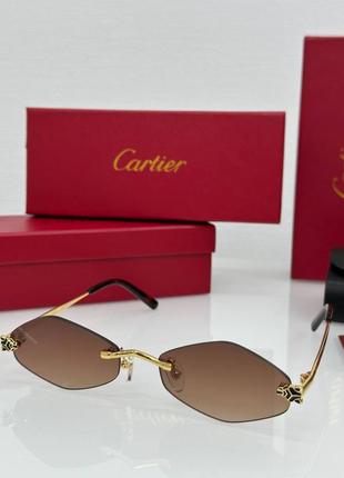 Женские солнцезащитные очки cartier