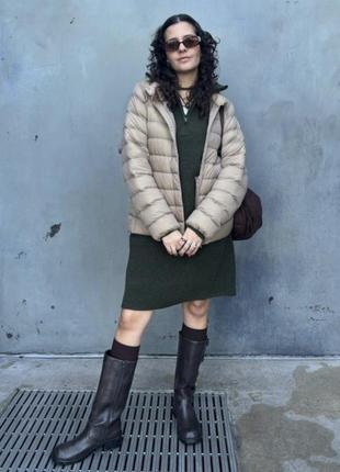 Тепла сукня uniqlo soufflé yarn dress2 фото