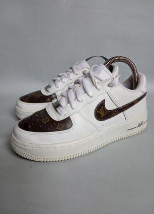 Кожаные кроссовки nike scottie air force