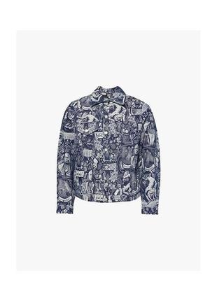 Новая! хлопковая рубашка zara 2/3 года