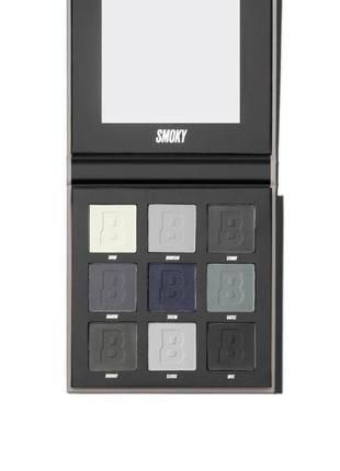 Палетка тіней для век by beauty bay smoky 9 colour palette