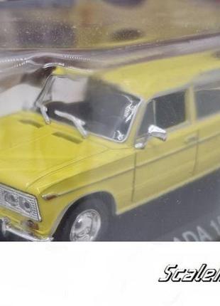 Масштабна модель ваз-2103 «жигули» (1975). legendarni automobili. масштаб 1:43