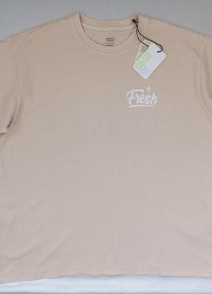 Мужская футболка levi's relaxed fresh xl. cotton 100 %.
