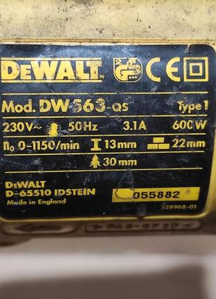 Запчасти на перфоратор dewalt dw563 2