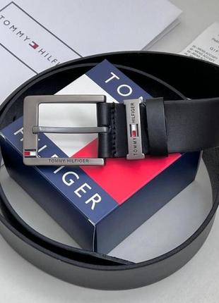 Мужской кожаный ремень Tommy hilfiger