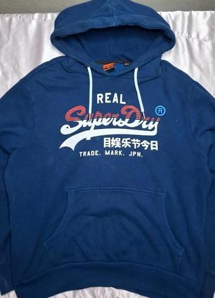 Худі чоловіча великого розміру superdry 3xl