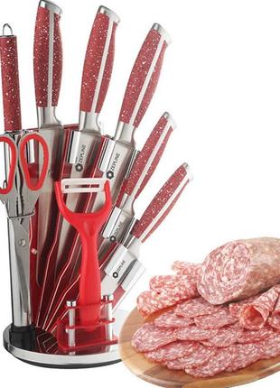 Професійний набір ножів zepline zp-027 з підставкою