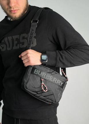 Брендовая мужская сумка burberry paddy nylon mens bag