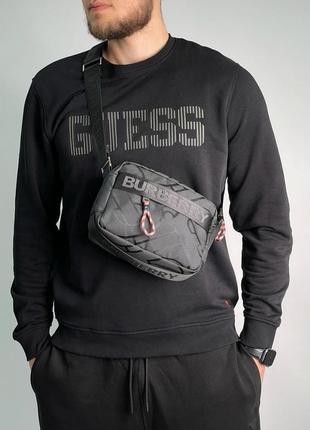 Брендовая мужская сумка burberry paddy nylon mens bag