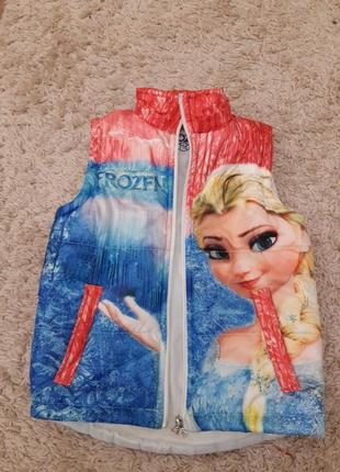 Жилетка для дівчаток на ріст 116 см стан ідеальний