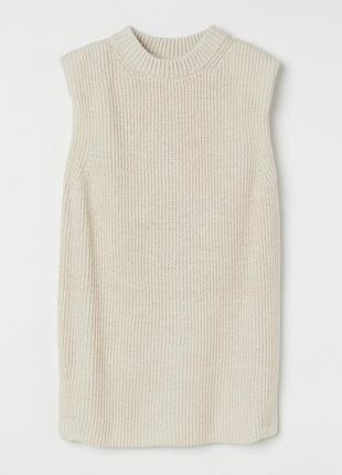 Жилет с подплечниками h&m
