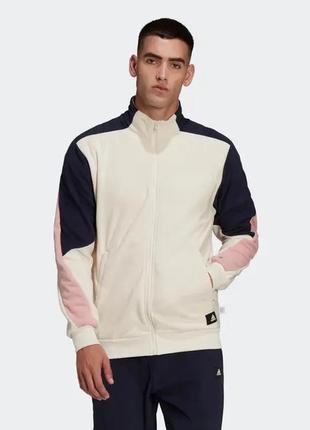 Adidas essentials fleece  мужская спортивная/повседневная флисовая кофта