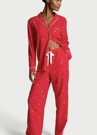 Нова колекція фланелева піжама victoria's secret розміри,m,l, xxl