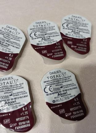 Контактні лінзи одноденні