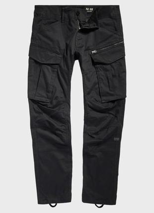 G-star raw мужские черные карго rovic zip 3d tapered