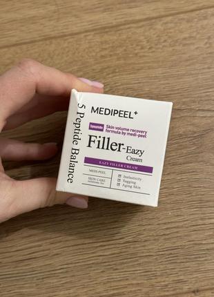 Питательный крем-филлер с пептидами и egf от морщин medipeel eazy filler cream