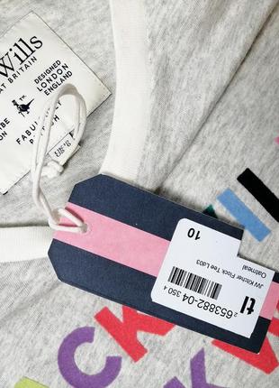 Новая женская футболка с надписью jack wills5 фото