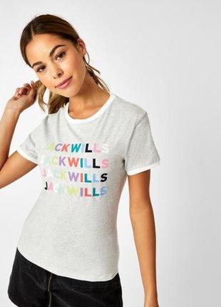 Новая женская футболка с надписью jack wills2 фото