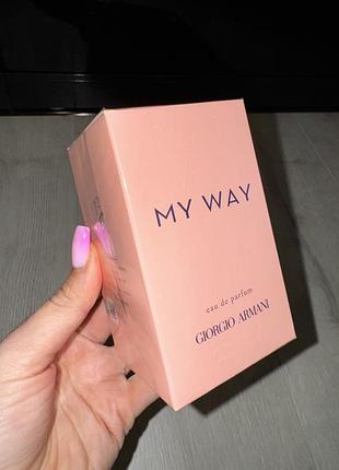 Парфуми духи my way оригінал парфюм шлейфовий