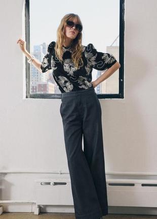 Сорочка zw collection з контрастною вишивкою