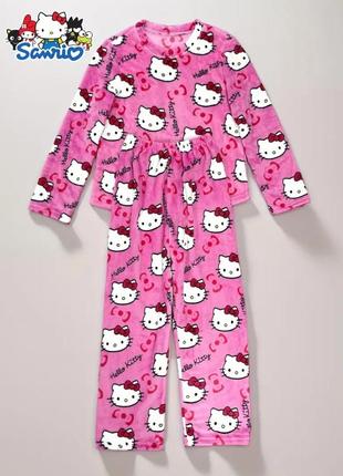 Пижама женская розовая hello kitty