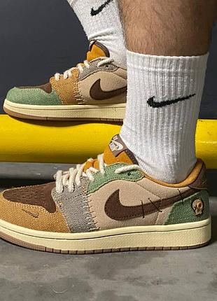 Кросівки nike jordan 1 retro og zion williamson voodoo   ✅