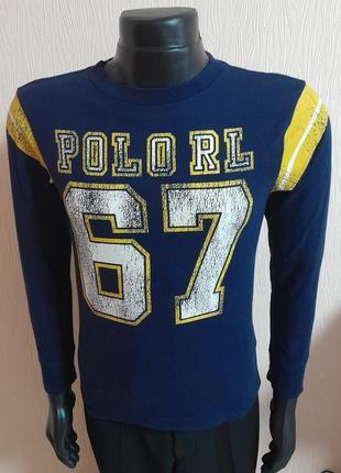 Красива дитяча кофта з яскравим фірмовим принтом Short Polo ralph lauren made in guatemala