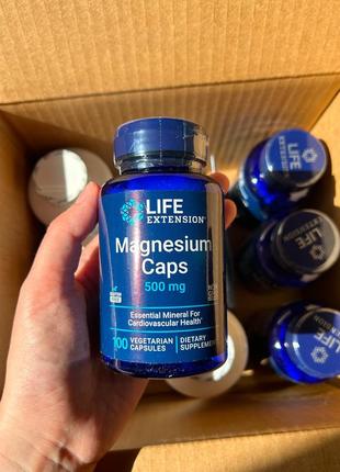 Life extension  капсули з магнієм 500мг