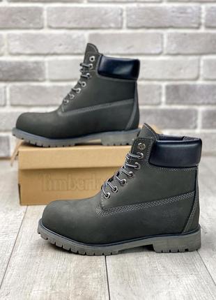 Ботинки timberland с мехом черевики хутро7 фото