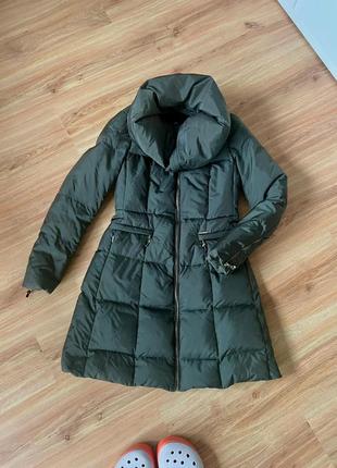 Пуховик женский zara woman