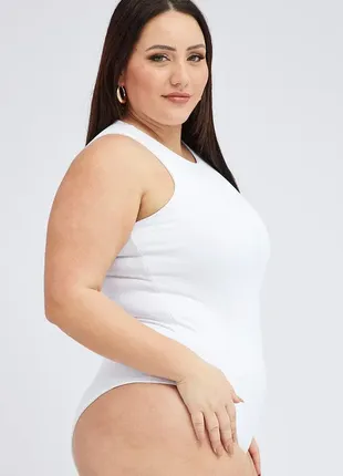 Базове біле боді №64/3