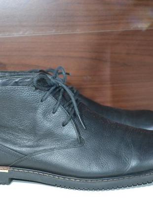 timberland ecco 44.5р ботинки кожаные оригинал мужские демисезон зима a126c