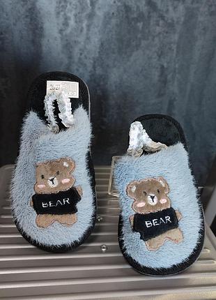 Комнатные тапочки bear