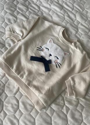Кофта детская новогодняя для девочки h&m