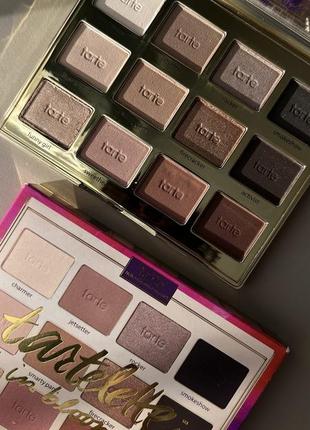 Tarte amazonian clay lalette палитра теней