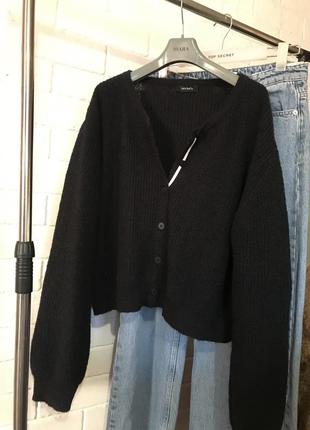 Кофта - кардиган из мохера и шерсти max&co (max mara )