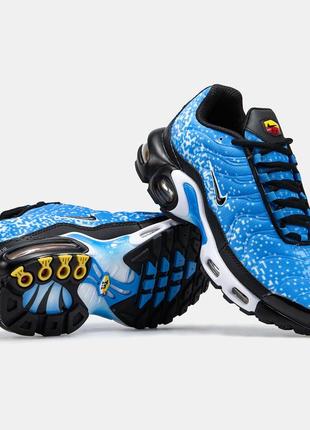 Мужские кроссовки nike air max plus tn x napoli blue black 40-41-42-43-44-45