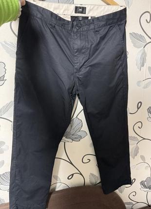 Брюки obey straggler pants black размер 31