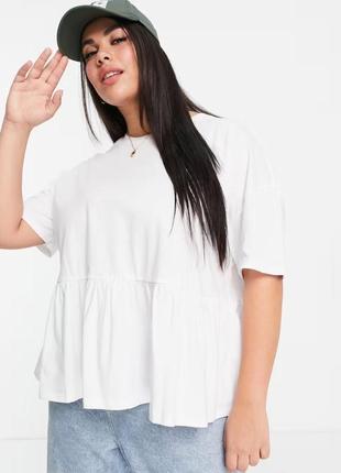 Белая футболка asos design, xl