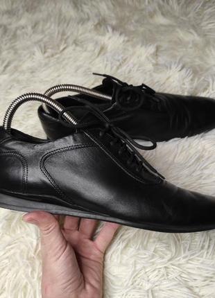 Prada оригинал кроссовки черные женские туфли кожаные кожа италия люкс бренд черненные кроссовки кожужа туфлы талия оригинал