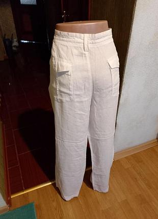 Льняные брюки 8