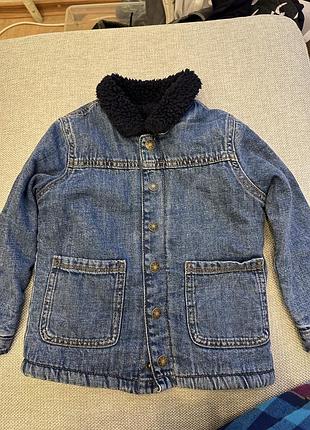 Детская джинсовая куртка