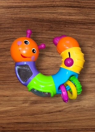 Погремушка гусеница-логика