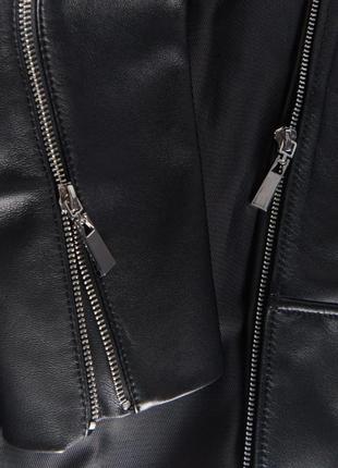 Натуральная кожаная куртка reserved кожаная куртка кожа натуральная премиум premium5 фото